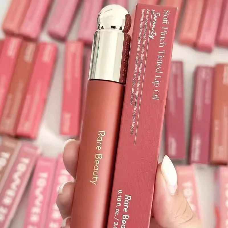 Rare Beauty Soft Pinch Tinted Lip Oil Stain Lip Gloss Delight Hope Happy Wonder Liquid Blush Makeup Cosmetics Face Eye Blusher