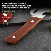 Thickened Fruit Peeler Knife With Wooden Handle Multi-functional Stainless Steel Vegetable Peeler Multi-function