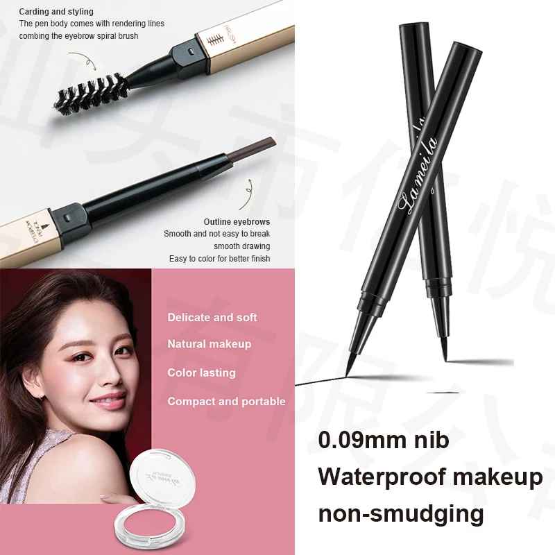 47PCS Set Waterproof Makeup Set BB Cream Eyebrow Pencil Eye Shadow Eyeliner Pencil Mascara Lipstick Loose Powder Brush Tool Set